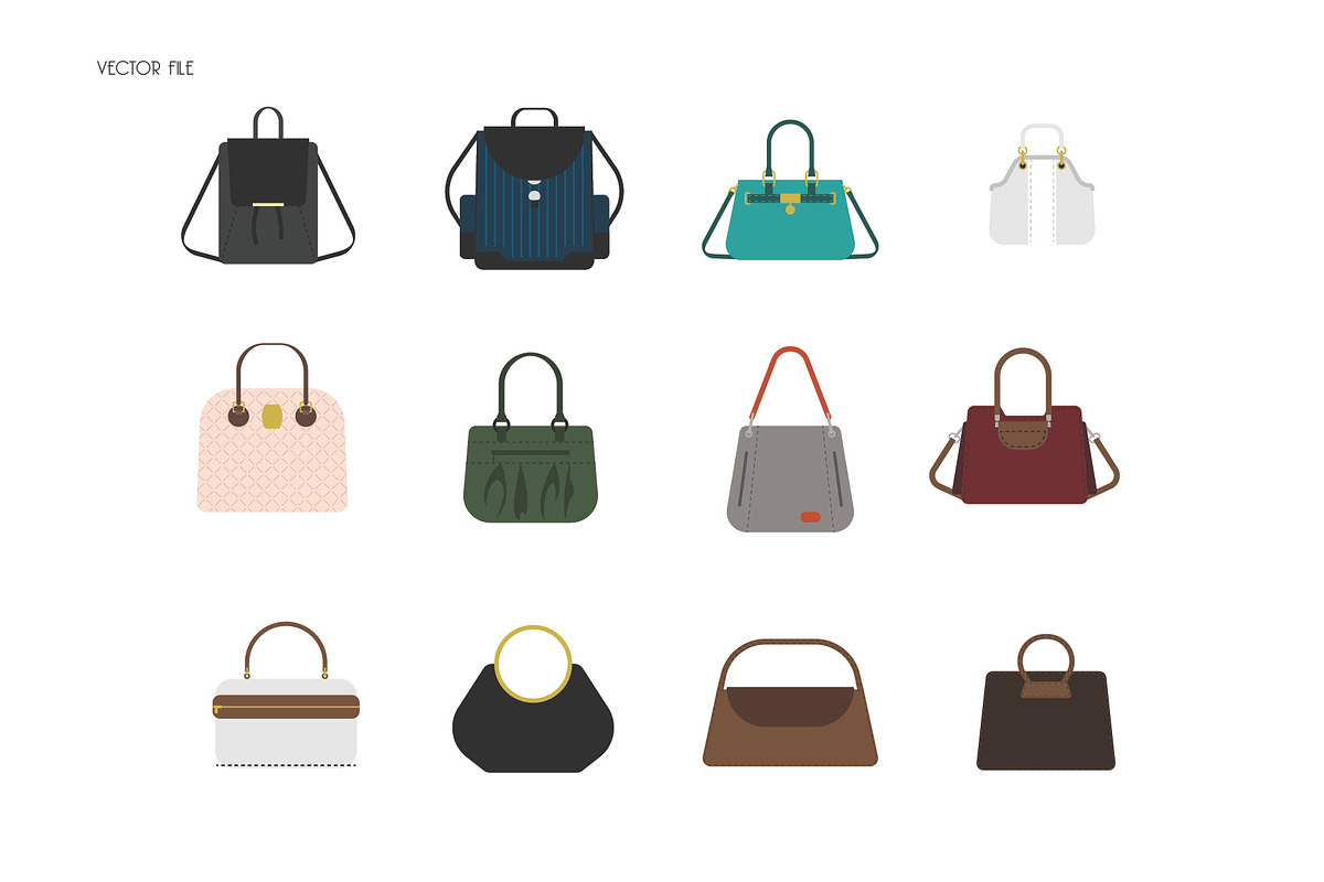 Women Bag, an Object Illustration by DelusionLab (Photo 2 of 2)