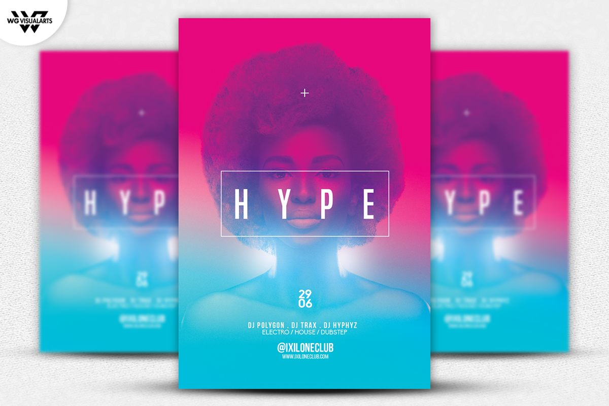 3in1 NEON WOMEN Flyer Bundle, a Flyer Template by WG DESIGN (Photo 2 of 4)