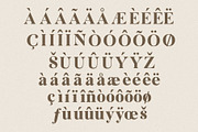 Classical Authentic Font, a Serif Font by senzana (Thumbnail 4 of 15)