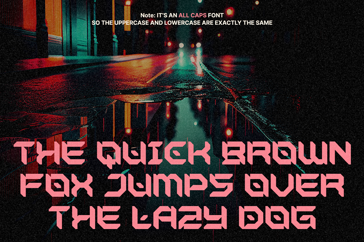 Deltogad - Futuristic Fonts, a Sans Serif Font by Konstantine Studio (Photo 2 of 3)