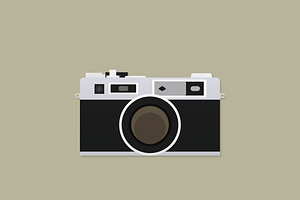 Vintage Rangefinder Camera