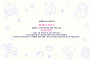 New born baby essentials doodles, an Object Illustration by youken (Thumbnail 4 of 4)