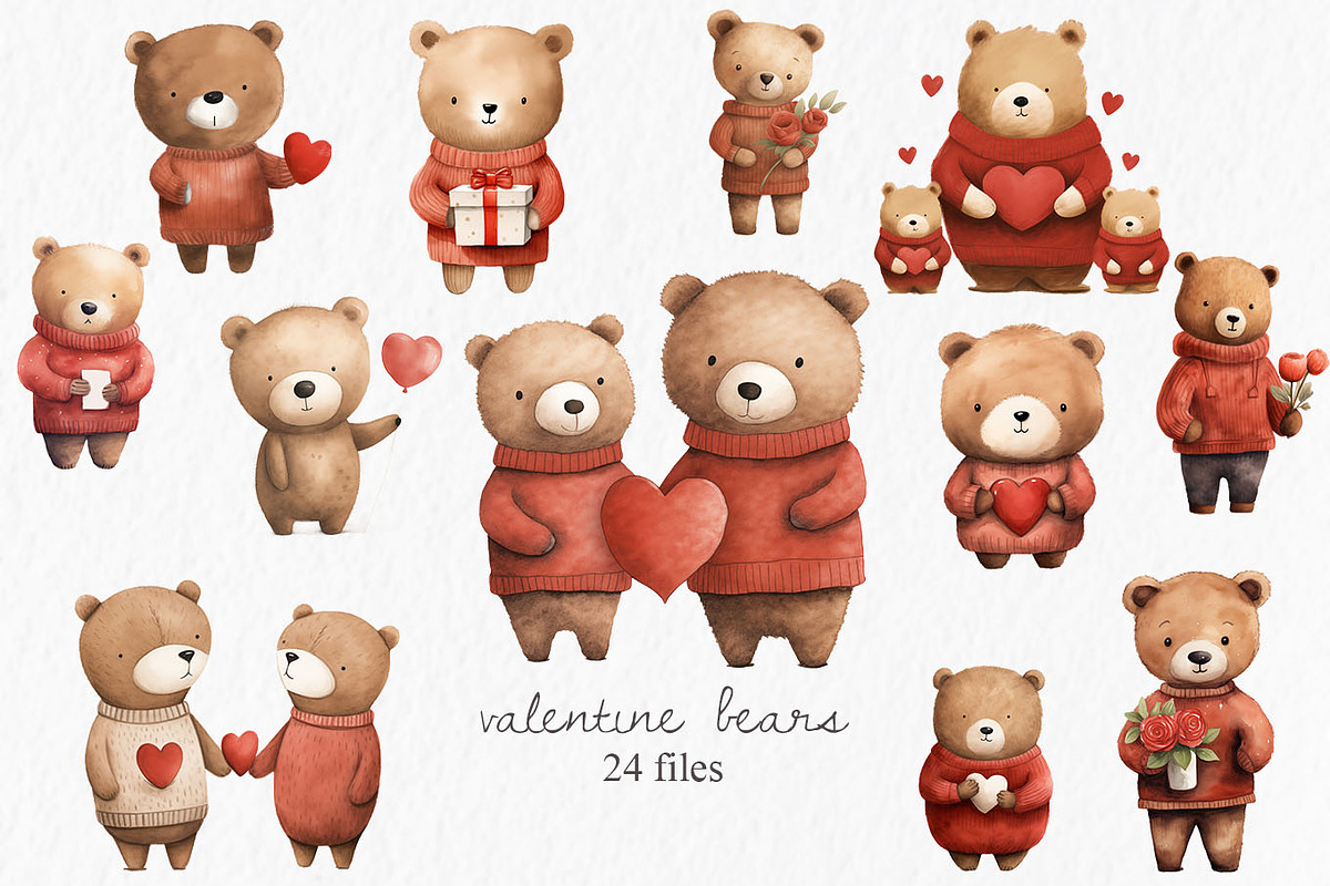 Valentine teddy bear, an Object Graphic by MyLittleMeow (Photo 1 of 6)