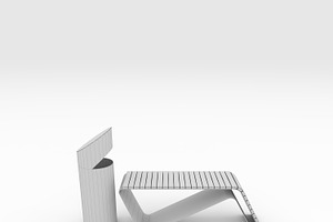 3D Model Bench Park 23