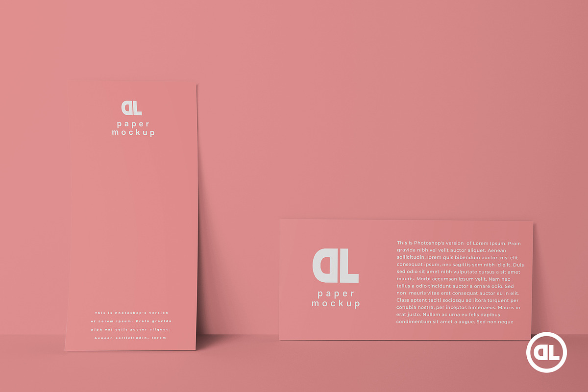 DL Flyer Mockup, a Print Template by Defa Visual (Photo 8 of 11)