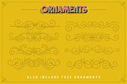 Sequents - Layered Font (+ORNAMENT), a Font by Letterhend Studio (Thumbnail 8 of 9)