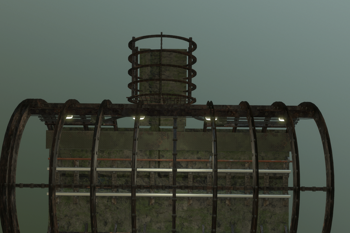 Subway tunnel T, an Environmental 3D Model by AndrewWhite (Photo 19 of 20)