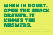 Order Snack - Bold Display Font, a Sans Serif Font by timelesstype.co (Thumbnail 10 of 20)