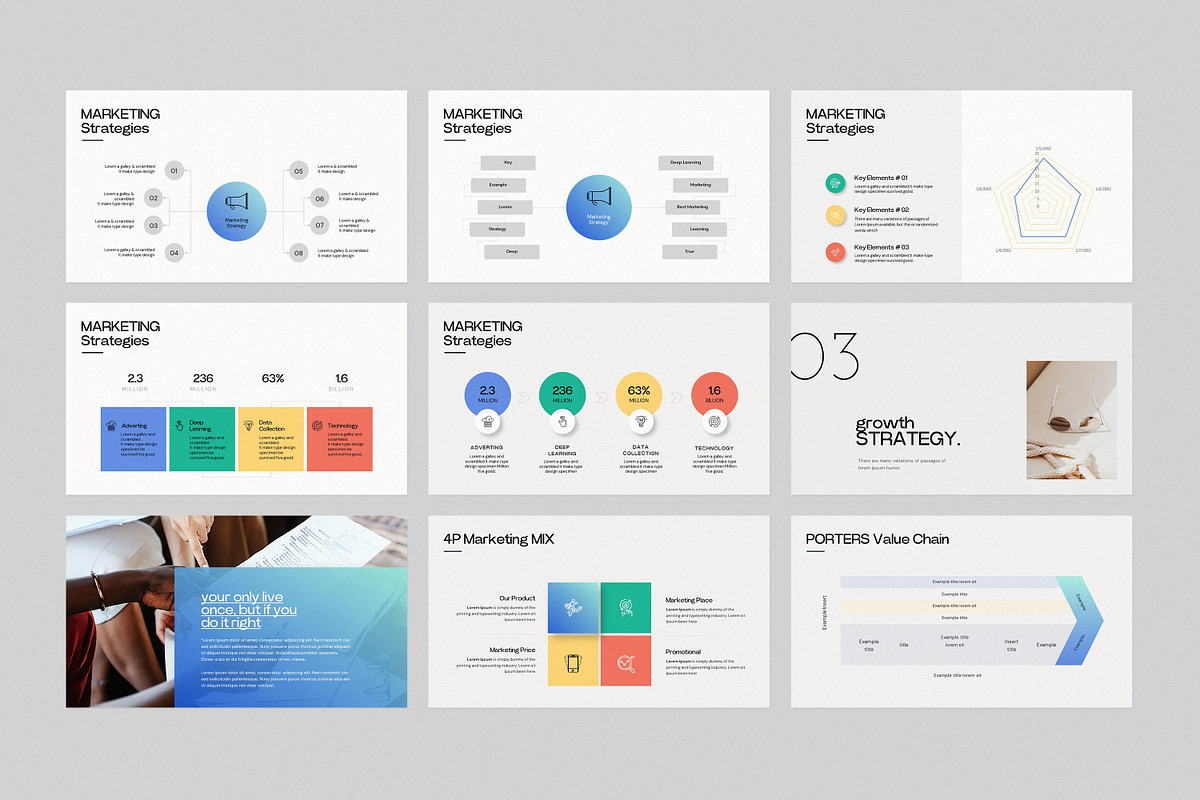Business Plan PowerPoint Template, a Presentation Template by GoldenPixelStudio (Photo 14 of 29)