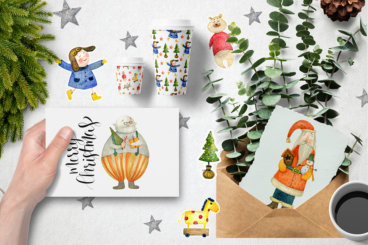 Black Friday Sale! Christmas Bundle, an Illustration by annasokol_ (Photo 23 of 27)