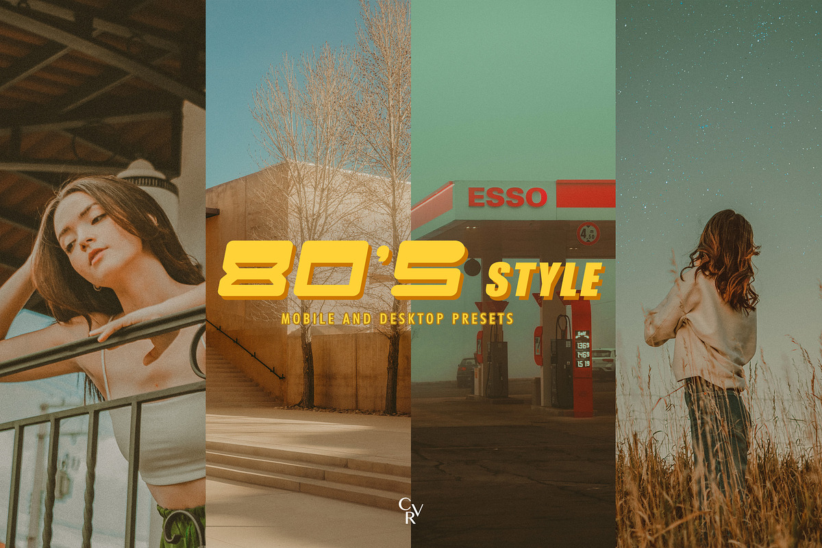 10 80's Style Lightroom Presets, a Preset Add-On by CVR Presets (Photo 1 of 7)
