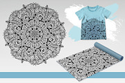 Big hand drawn Mandala set, a Decorative Illustration by natsa (Thumbnail 3 of 14)
