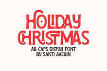 Holidays Christmas - Display Font