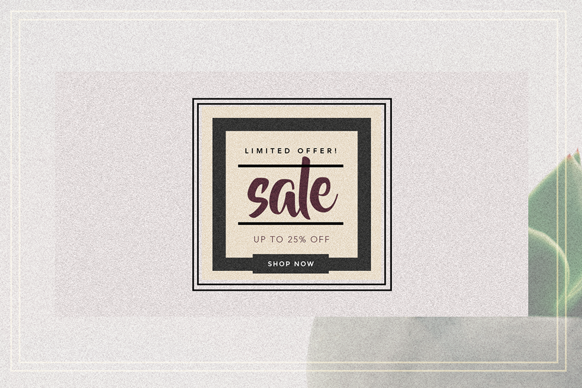 GRUNGE Facebook sale and quote pack, a Social Media Template by Vova (Photo 8 of 16)