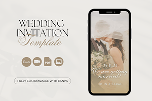 Wedding Invitation Template, a Presentation Template by Maga Studio