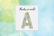 Handdrawn alphabet inspired by Sea, a Decorative Illustration by Pippi Draws (Thumbnail 13 of 13)