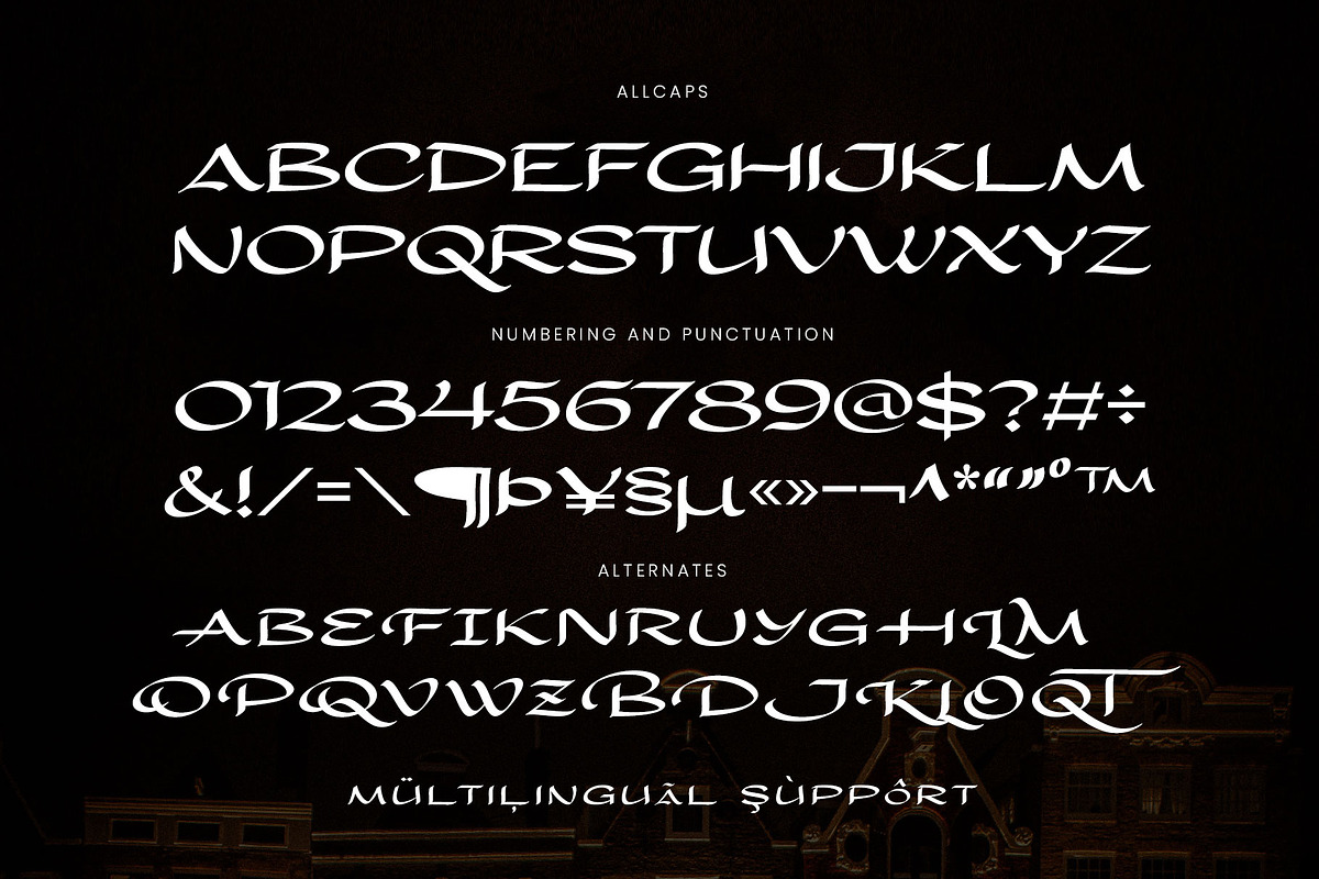 Javar - Display Font, a Blackletter Font by Arterfak Project (Photo 10 of 11)
