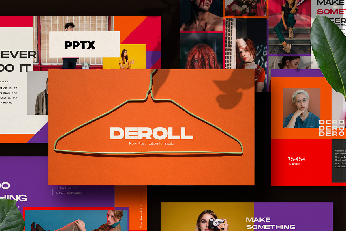 DEROLL - XURBBAN Powerpoint, a Presentation Template by Dirtytemp Studio (Photo 1 of 11)