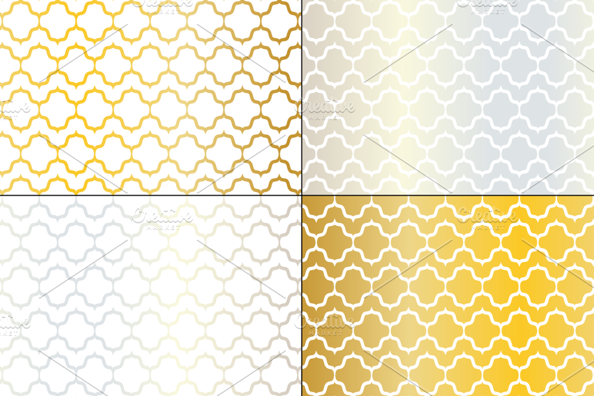 Seamless Middle Eastern Patterns preview 5