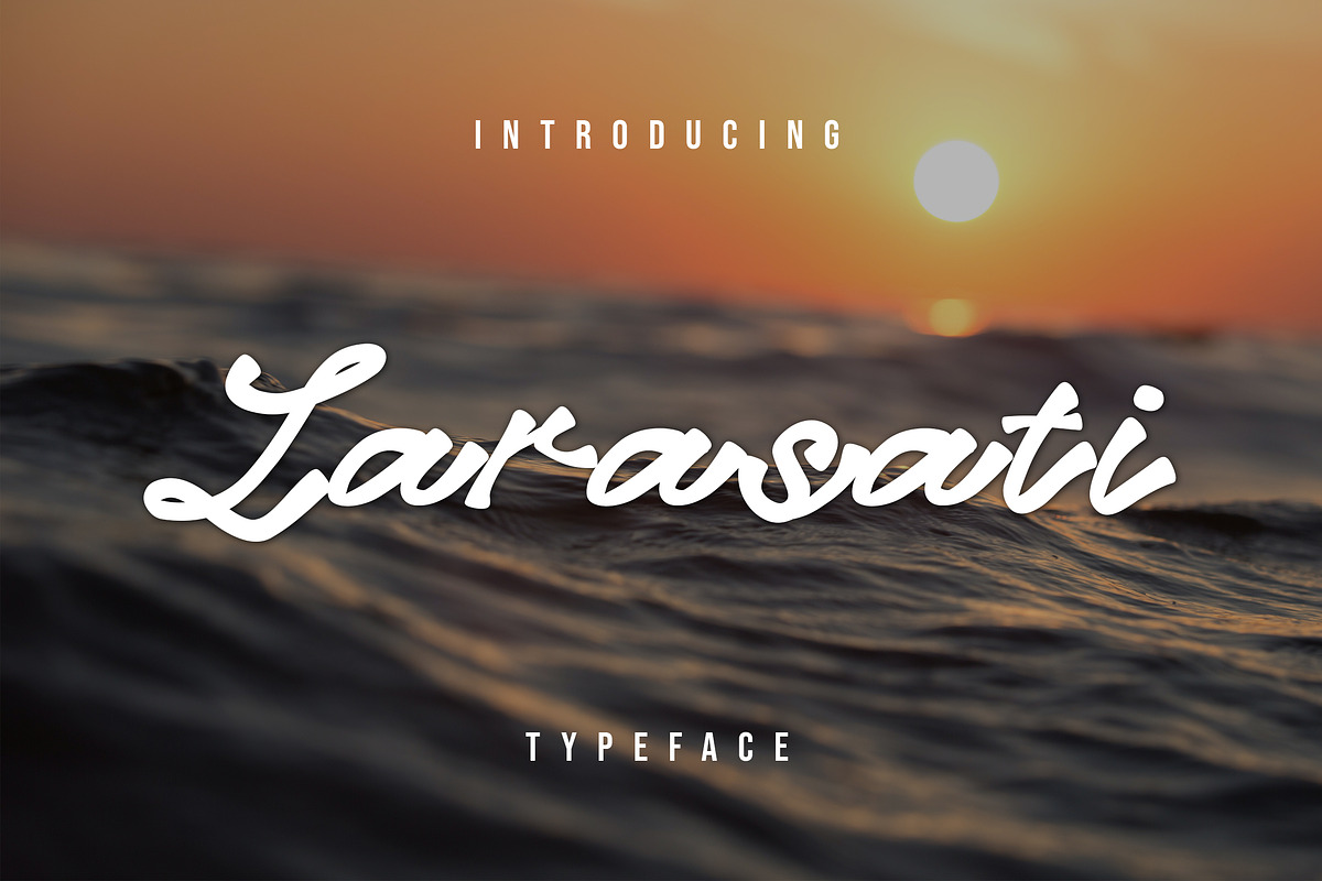 Larasati Awesome Type, a Handwritten Font by zerologicstudio (Photo 1 of 6)