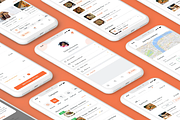 Foodude - Food Delivery App Design, an App Template by Capi Product (Thumbnail 6 of 6)