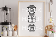 Kitchen Tools Procreate Stamps Brush, a Brush Add-On by HalieKStudio (Thumbnail 5 of 9)