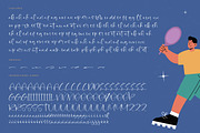 Minutes Racket Quirky Handwritten, a Script Font by stylishtype.co (Thumbnail 19 of 20)