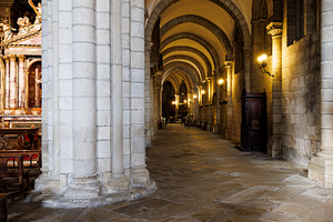 Interior View of the Cathedral of Santa Maria, Lugo, Spain, an Architecture Photo by Bepslabor