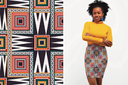 Colorful African Geometric Pattern, a Pattern Graphic by PPEthnicDecorPattern (Thumbnail 5 of 9)