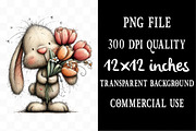 Spring Easter Watercolor Bundle, an Illustration by Designking (Thumbnail 4 of 5)