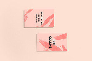 Collins Business Card Template