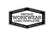 Vintage Workwear Logo Templates, a Branding & Logo Template by TheVectorLab (Thumbnail 10 of 11)