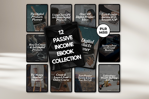 MRR PLR Passive Income EBook Bundle