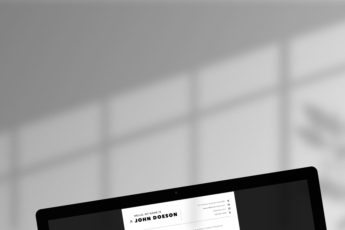 Shadows and lights mockup for Sketch, a Product Mockup by Leschinger.cz (Photo 8 of 13)