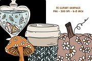 Thanksgiving Cozy Fall Clipart, a Graphic by Murphy & Frank (Thumbnail 8 of 8)