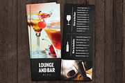 Bar and Lounge Drink Menu, a Brochure Template by Nathan Knight Design (Thumbnail 1 of 2)