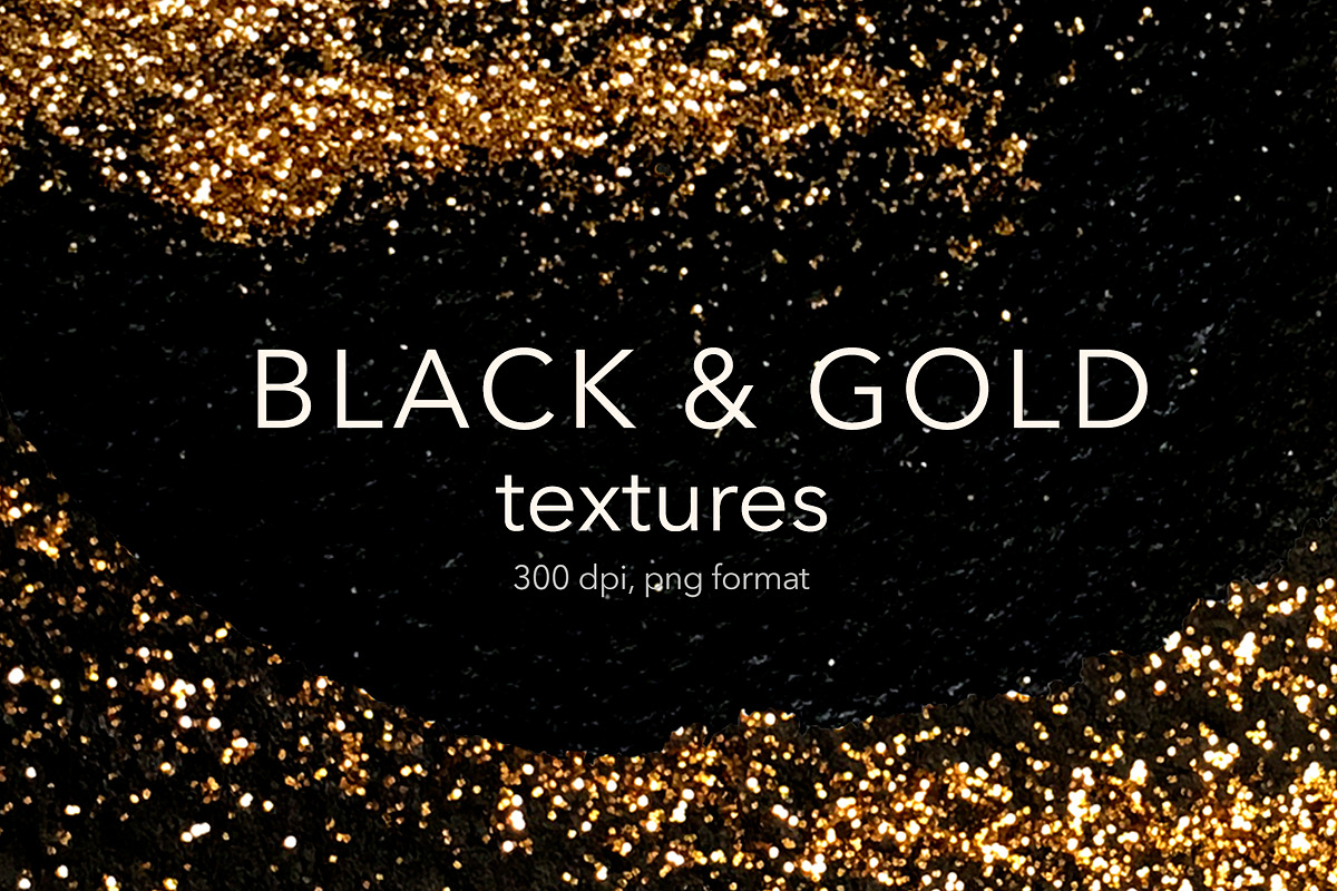 Black & Gold textures, a Texture Graphic by Vera●Suleimanova (Photo 1 of 10)