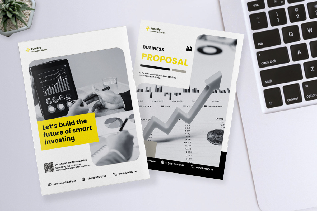 Investor Pitch Business Proposal, a Brochure Template by twinstd (Photo 6 of 6)