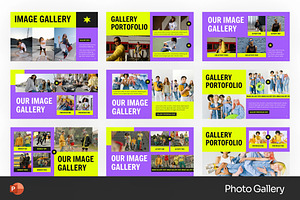 Photo Gallery Powerpoint Templates, a Presentation Template by Fit-tee