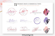 Ladyholic Premade Logo Branding Pack, a Branding & Logo Template by joyologo (Thumbnail 10 of 17)