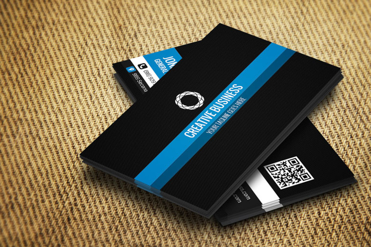 Modern Corporate Business Card CM011, a Business Card Template by annozio (Photo 2 of 4)