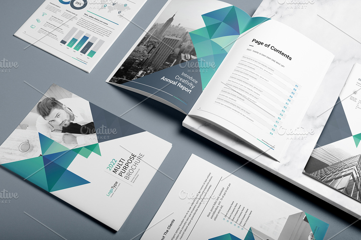 Brochure Bundle - 4 in 1, a Brochure Template by Brochure-Market (Photo 14 of 39)