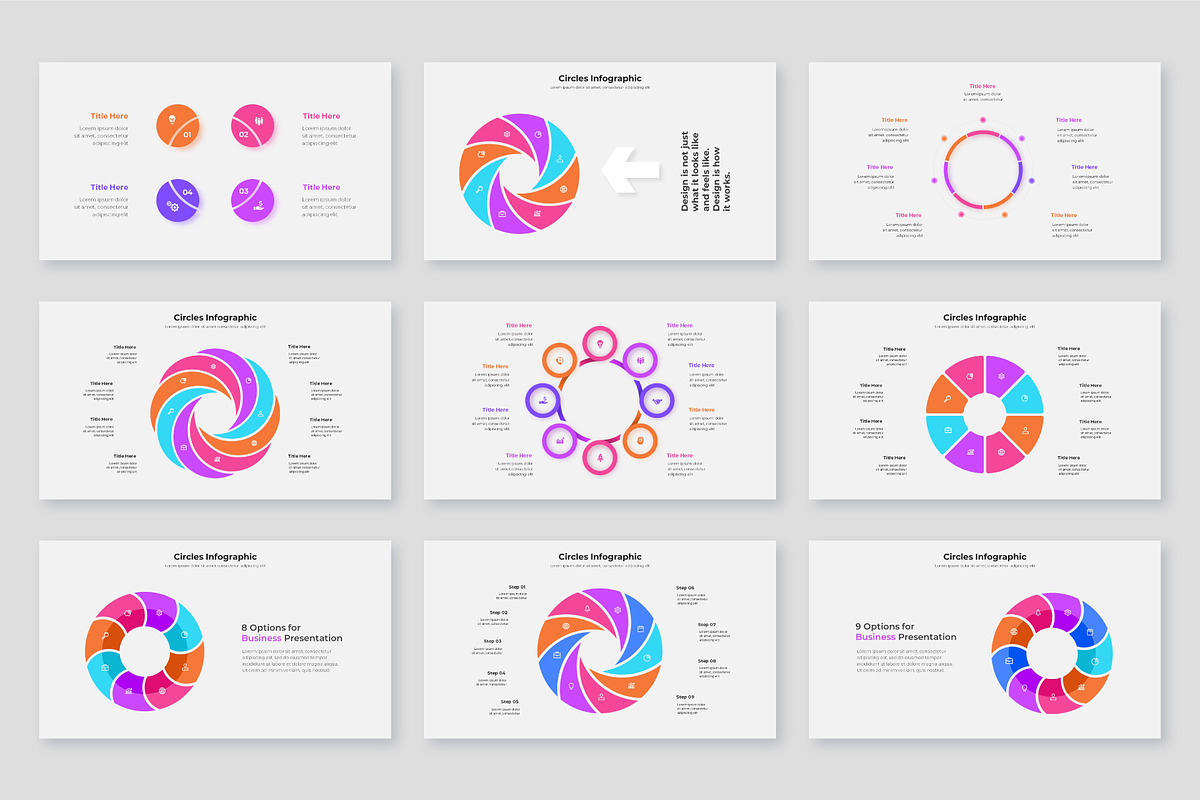 Circles PowerPoint Presentation, a Presentation Template by Abert