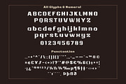 ATHEWE | Display Hero Font, a Sans Serif Font by twinstd (Thumbnail 12 of 13)