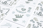 Whimsical wedding party Clipart, an Object Graphic by MayBay Studio (Thumbnail 3 of 7)
