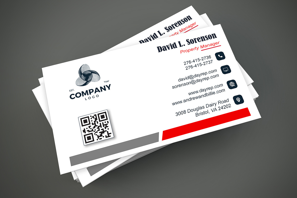 Modern Housing Business Card Estate preview 2