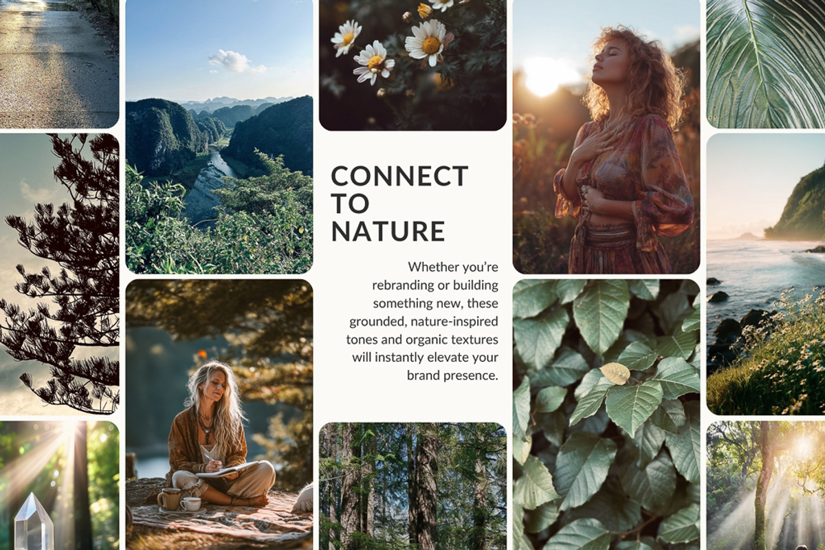 Mother Earth Brand System + UI Kit, an UI Kit Template by The Brand Alchemists (Photo 2 of 12)