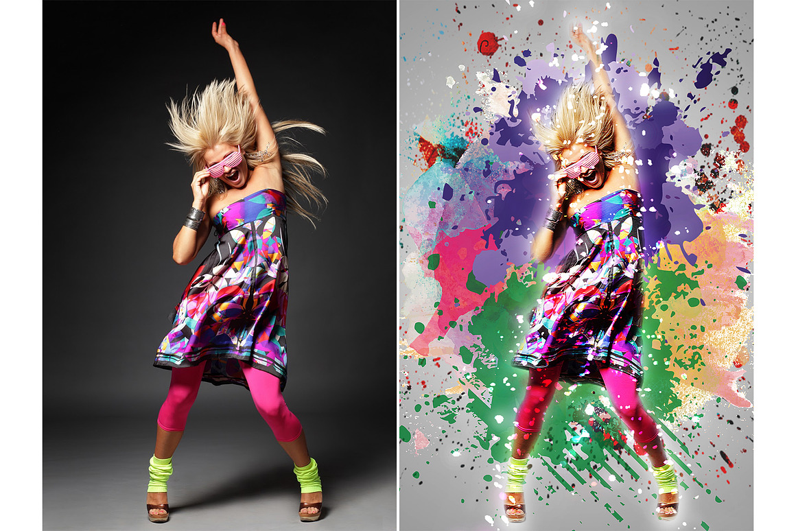 Color Blast Photoshop Action, an Action Add-On by Design Forest (Photo 6 of 11)