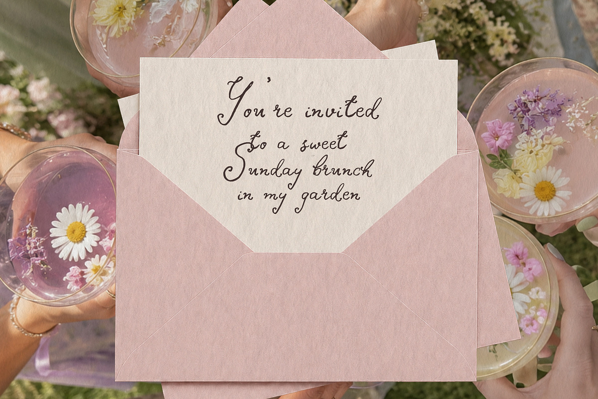 Garden Brunch Script & Sans Duo, a Handwritten Font by BilberryCreates (Photo 8 of 11)
