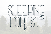 Sleeping Forest, a Serif Font by TypeKatsu (Thumbnail 1 of 4)